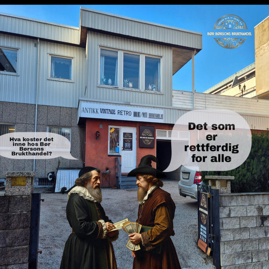 Hva koster det å kjøpe brukt? - BØR BØRSONS BRUKTHANDEL