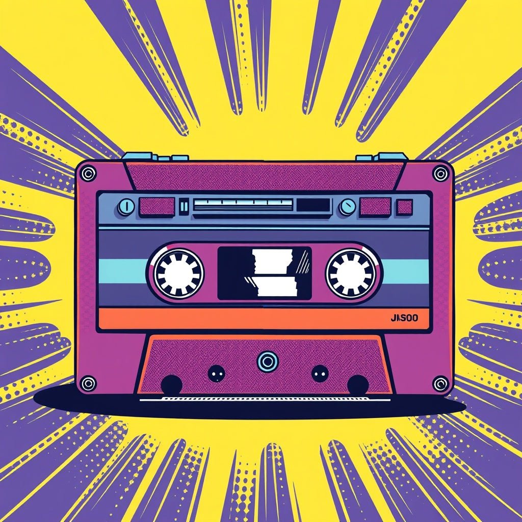 Musikk på kassett – nostalgi på bånd! 🎶 - BØR BØRSONS BRUKTHANDEL
