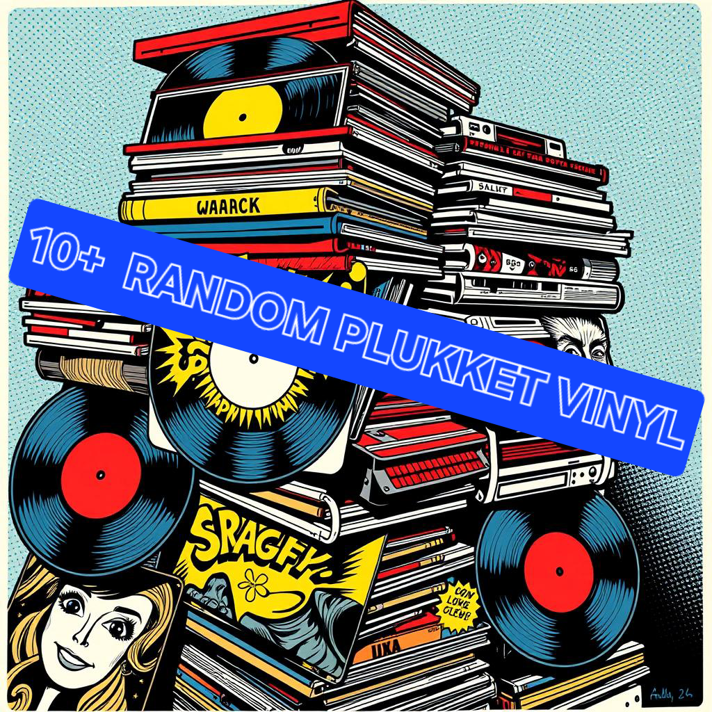 10+ stk tilfeldig plukket Vinyl - BØR BØRSONS BRUKTHANDEL