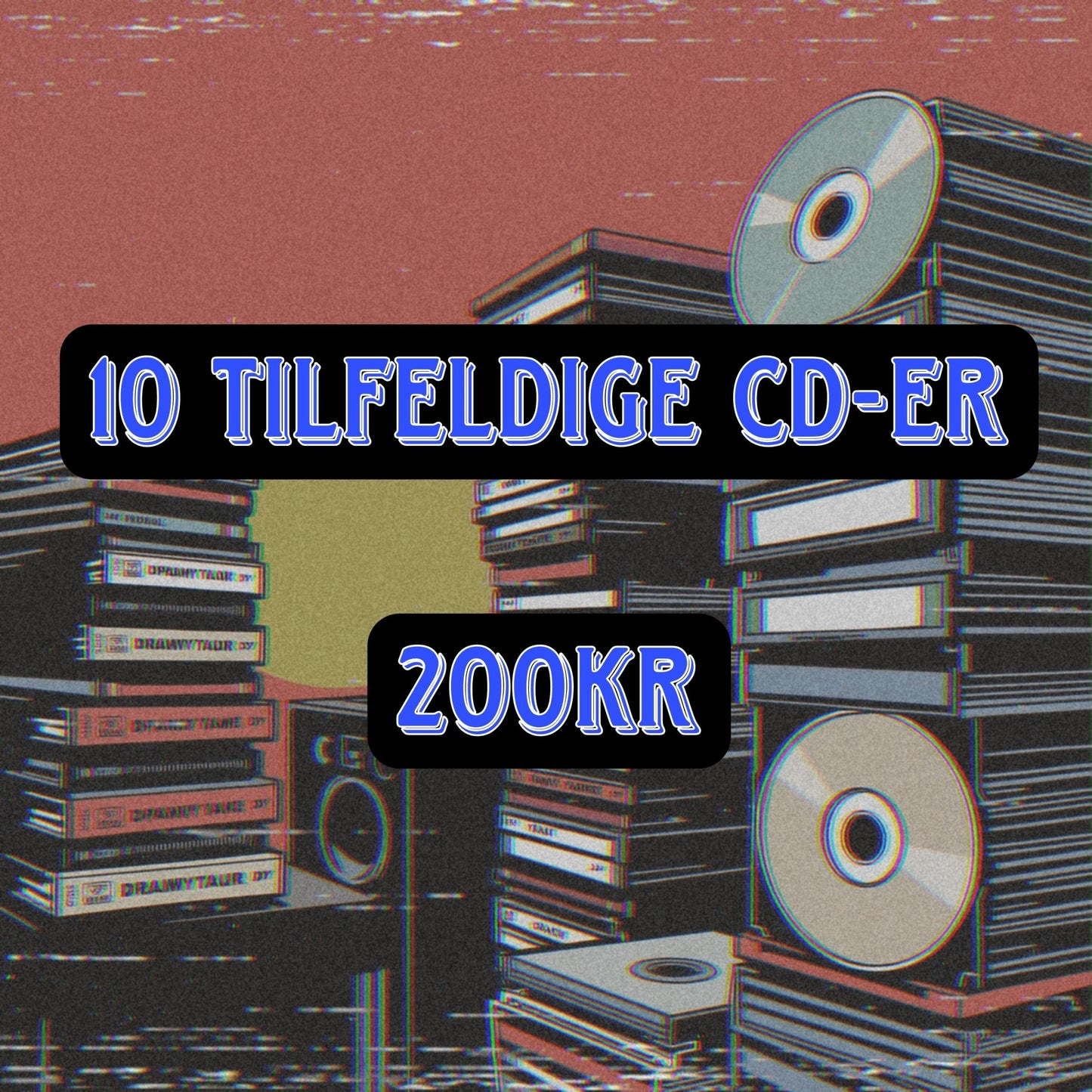 10 tilfeldige CD - er - BØR BØRSONS BRUKTHANDEL