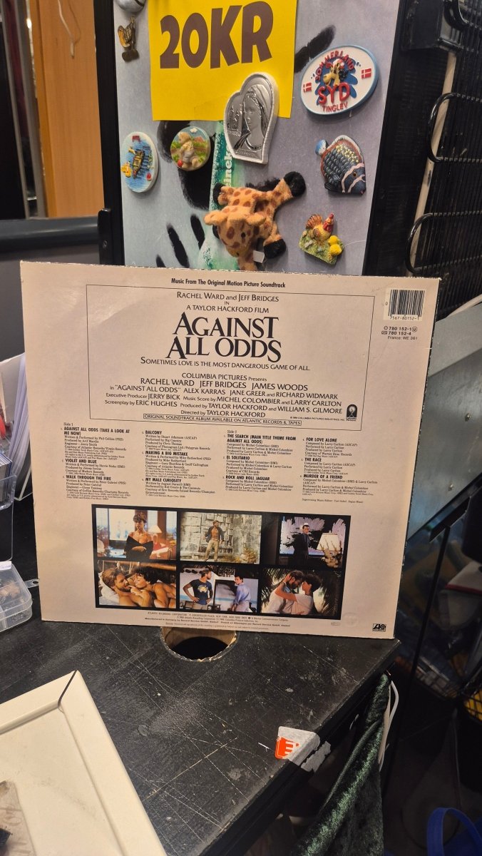 Against All Odds (Music From The Original Motion Picture Soundtrack) - Vinyl LP - BØR BØRSONS BRUKTHANDEL