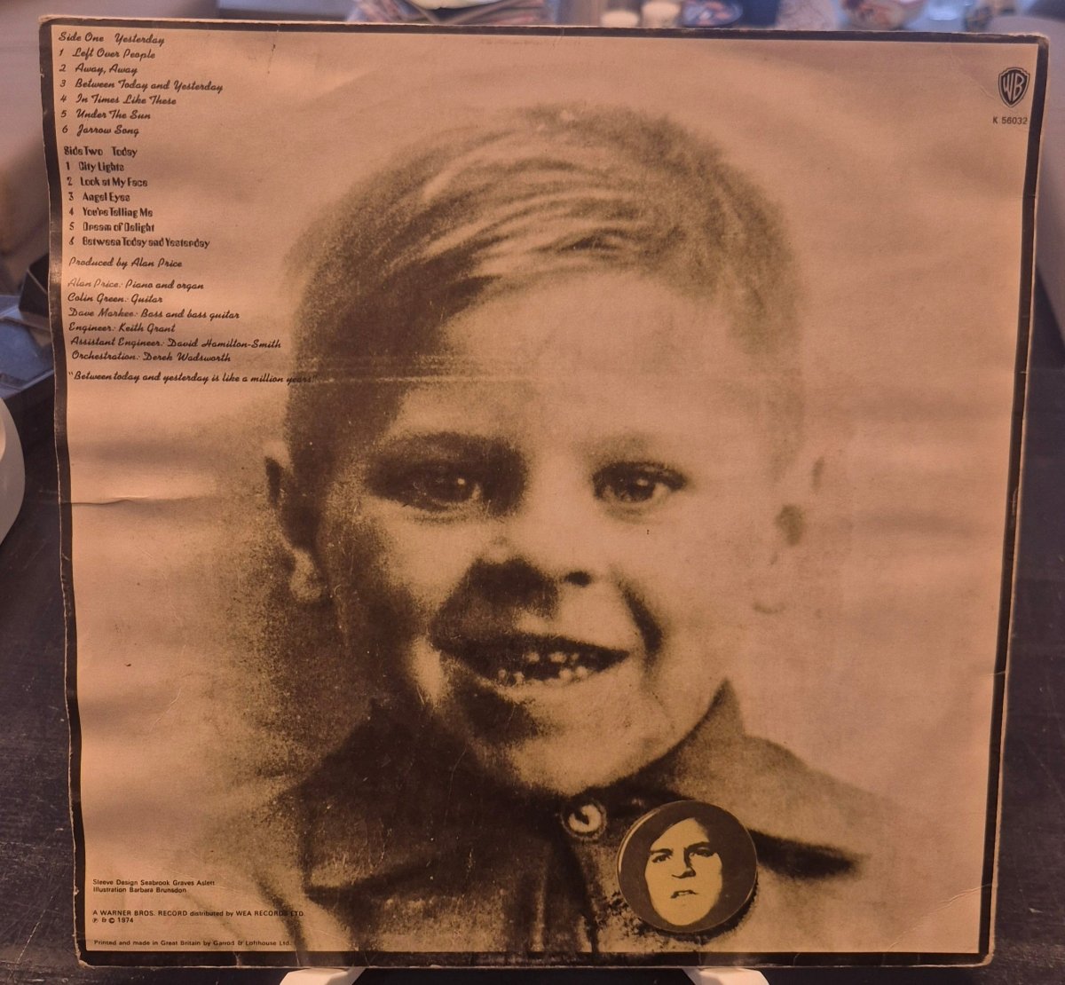 Alan Price – Between Today and Yesterday - BØR BØRSONS BRUKTHANDEL