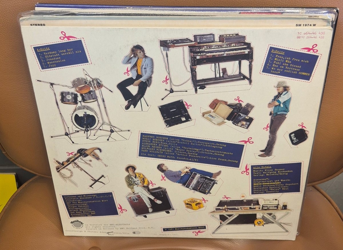 BAP - Für usszeschnigge! (Vinyl LP, 1981) - BØR BØRSONS BRUKTHANDEL