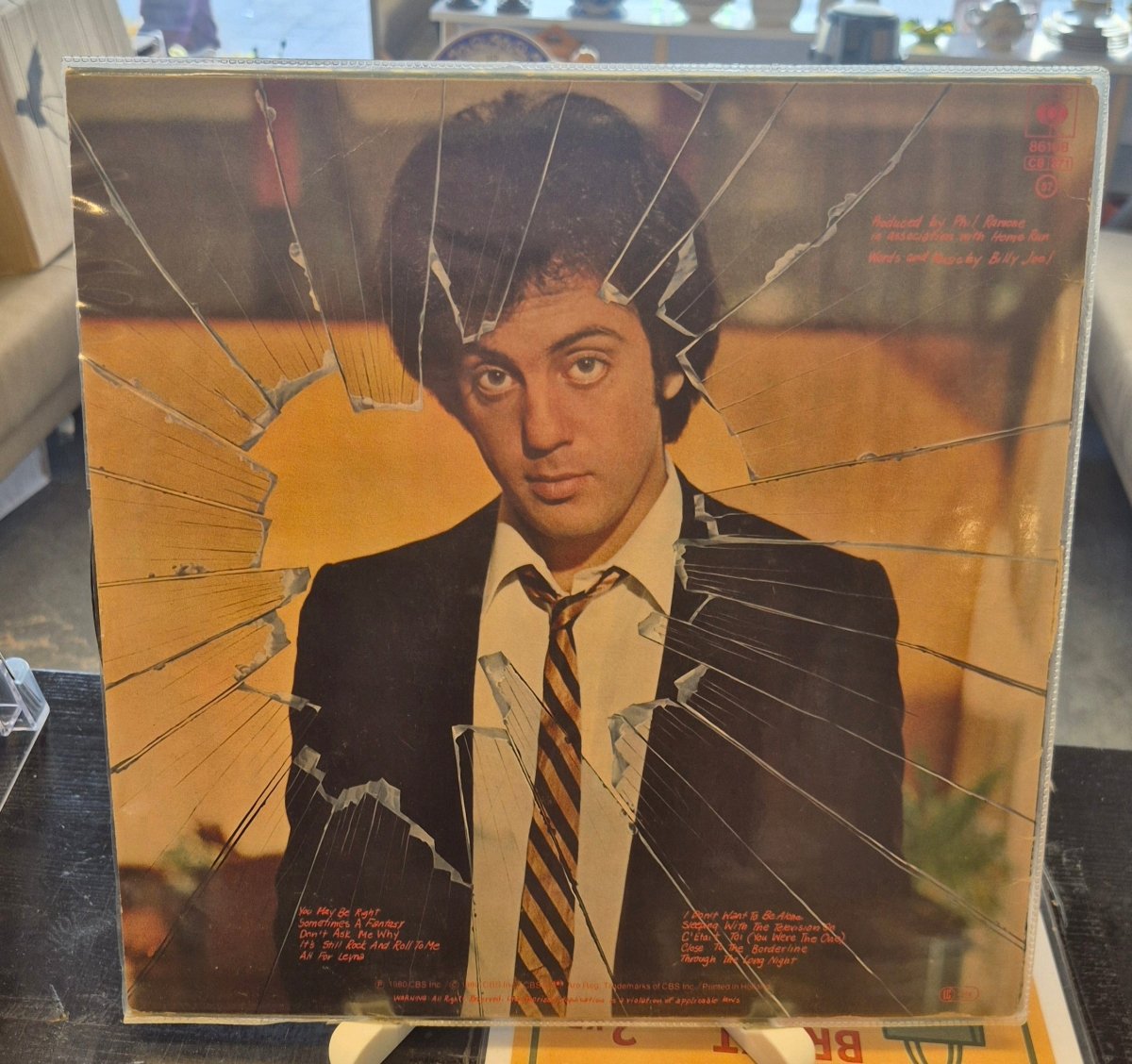 Billy Joel - Glass Houses (Vinyl LP, 1980) - BØR BØRSONS BRUKTHANDEL