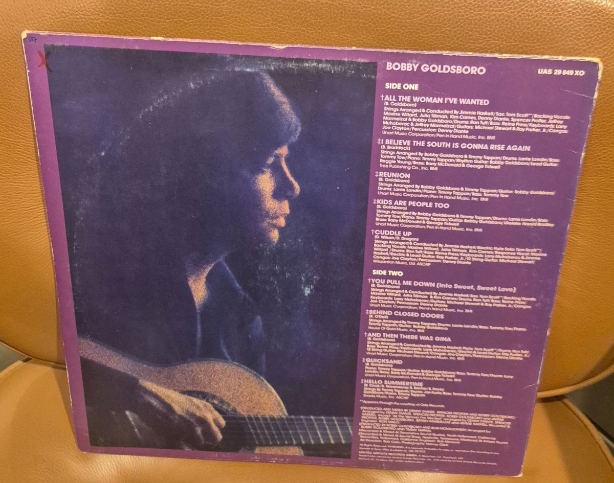Bobby Goldsboro - Through The Eyes Of A Man (LP) - BØR BØRSONS BRUKTHANDEL