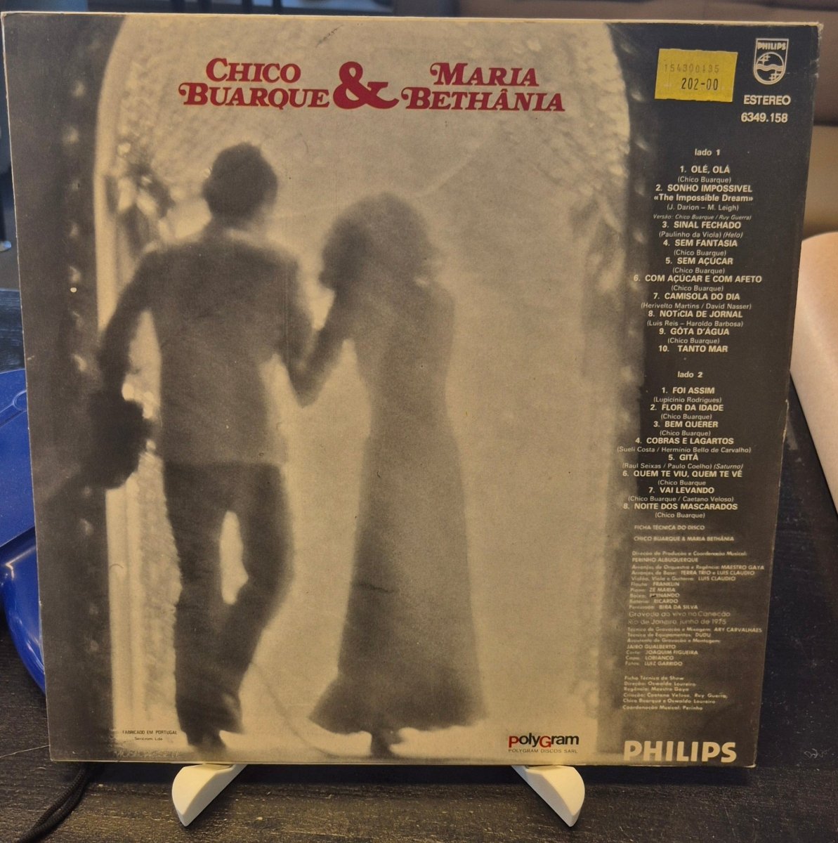 Chico Buarque & Maria Bethânia – Ao Vivo - BØR BØRSONS BRUKTHANDEL