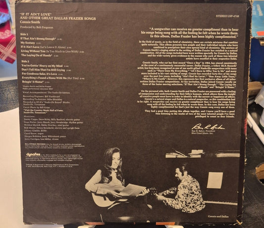 Connie Smith - If It Ain't Love - BØR BØRSONS BRUKTHANDEL