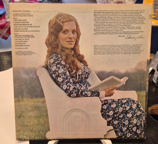 Connie Smith Sings Hank Williams Gospel - BØR BØRSONS BRUKTHANDEL