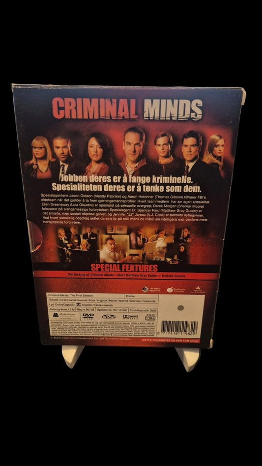 Criminal Minds The First Season - BØR BØRSONS BRUKTHANDEL