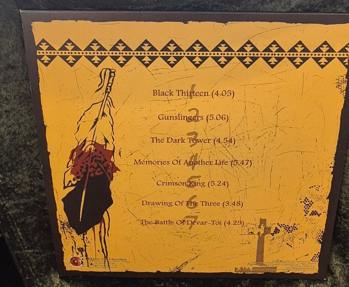 Darkwalker - The wastelands LP (M=VG+) - BØR BØRSONS BRUKTHANDEL