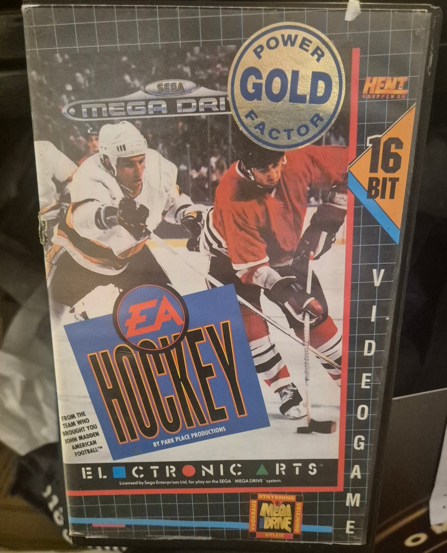 EA Hockey – Sega Mega Drive (1991) - BØR BØRSONS BRUKTHANDEL