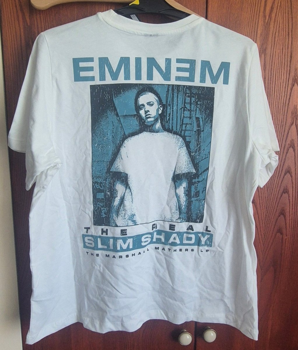Eminem "The Real Slim Shady" (NY T-skjorte) - BØR BØRSONS BRUKTHANDEL