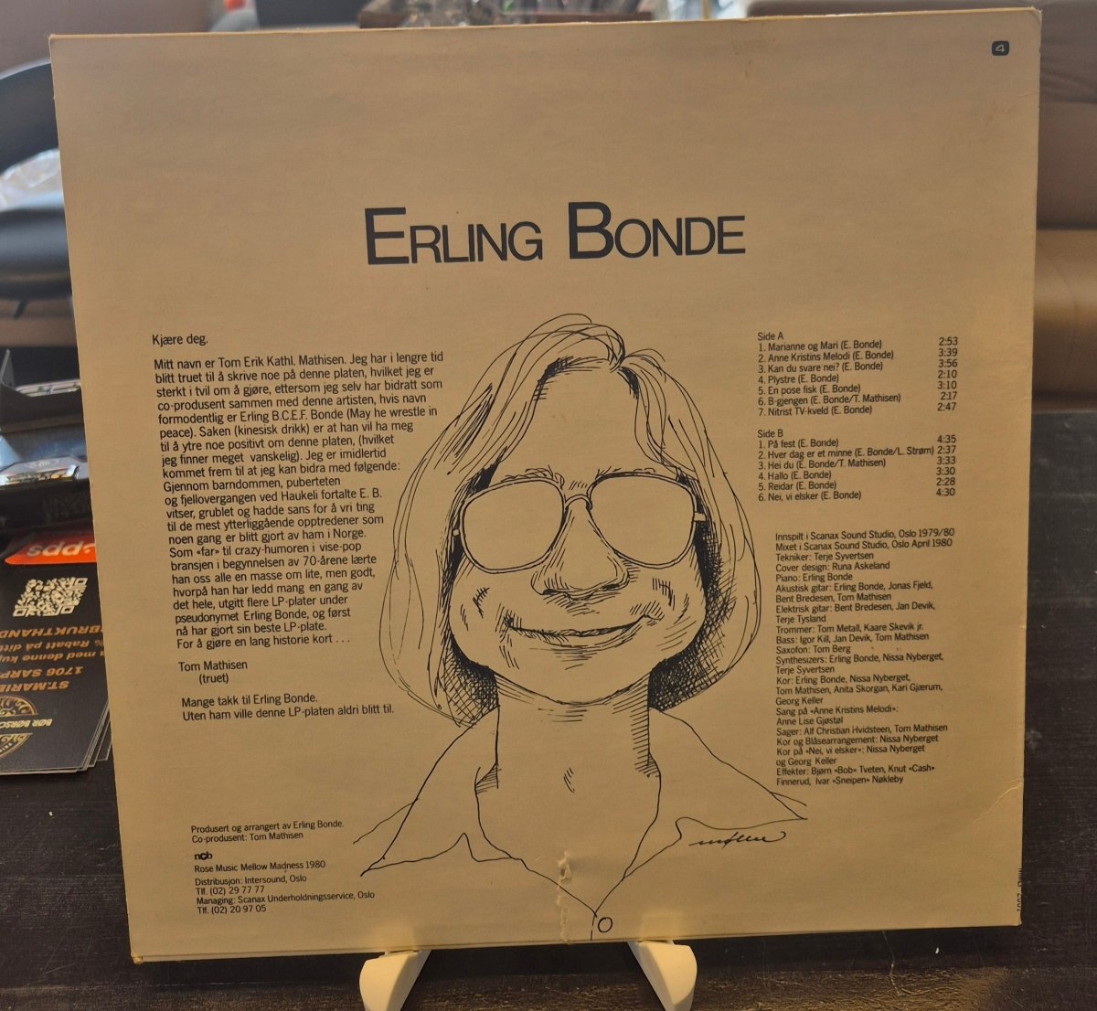 Erling Bonde – Nei vi elsker - BØR BØRSONS BRUKTHANDEL