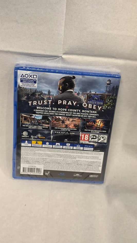 Far Cry 5 (PS4), (Sealed) - BØR BØRSONS BRUKTHANDEL