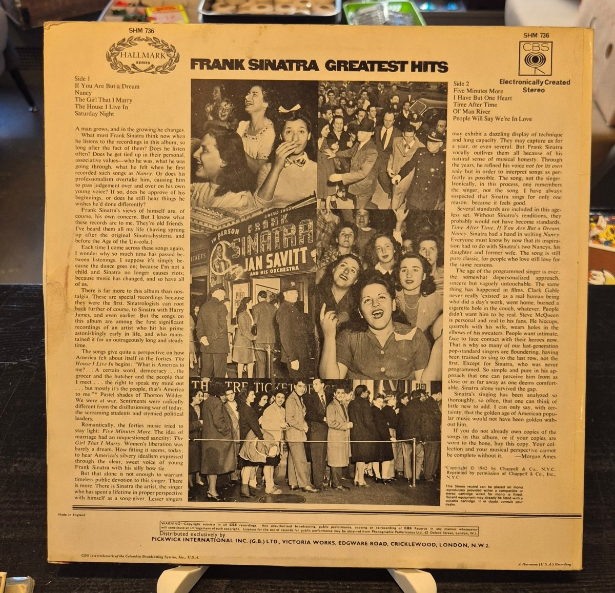 Frank Sinatra – Greatest Hits The Early Years - BØR BØRSONS BRUKTHANDEL