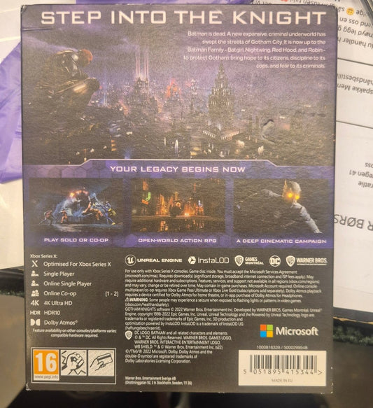 Gotham Knights Special Edition (Xbox Series X) - BØR BØRSONS BRUKTHANDEL