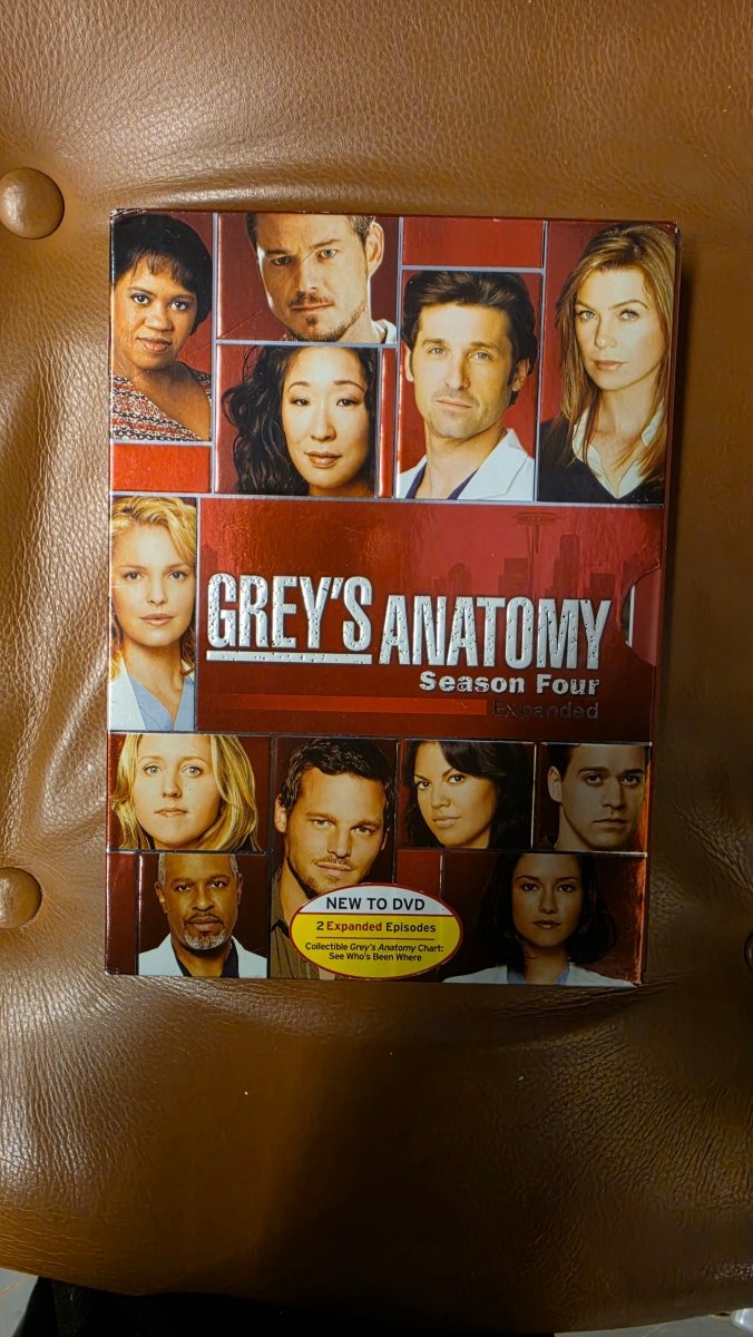 Grey's Anatomy Season Four DVD, Expanded, norsk utgave - BØR BØRSONS BRUKTHANDEL