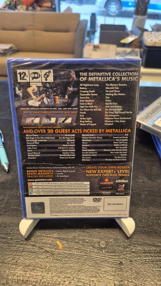 Guitar Hero: Metallica (sealed) - BØR BØRSONS BRUKTHANDEL