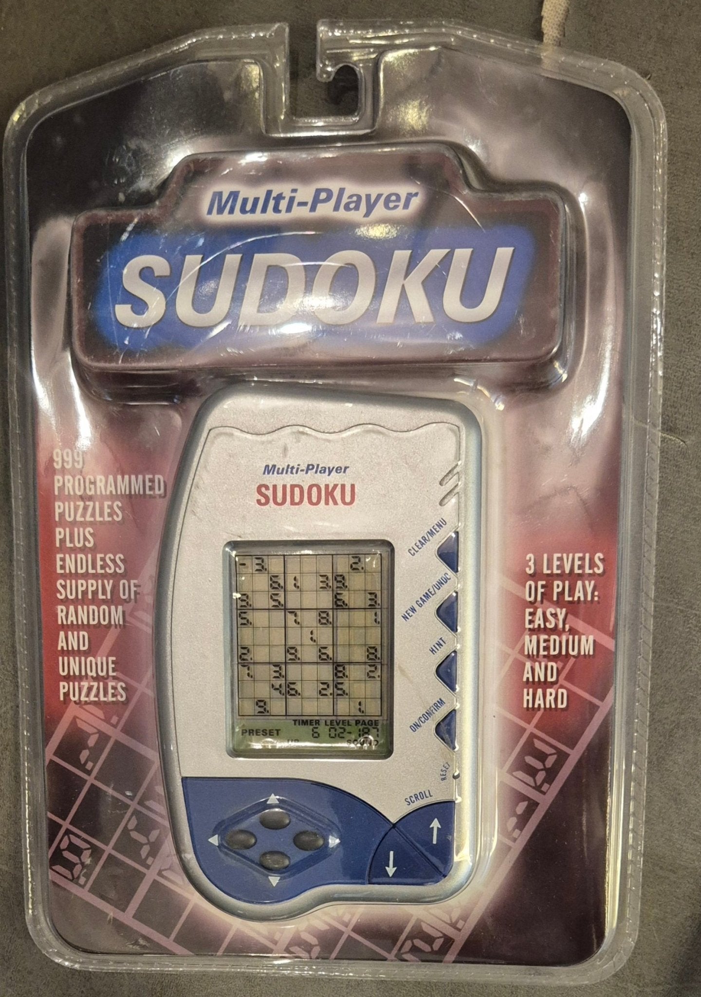 Håndholdt retro spill sudoku - BØR BØRSONS BRUKTHANDEL