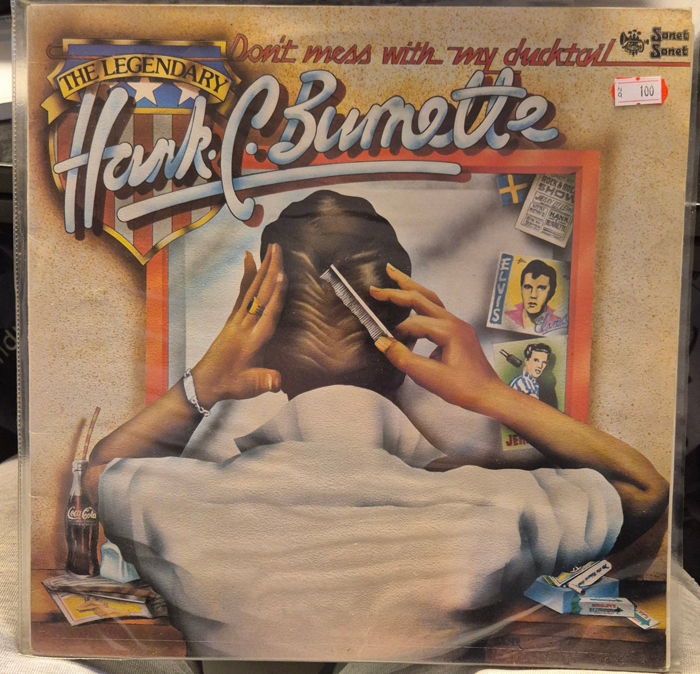 Hank C. Burnette - Don't mess with my ducktail - BØR BØRSONS BRUKTHANDEL