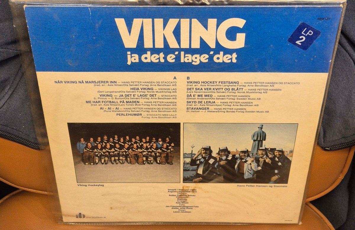 Hans Petter Hansen og Staccato – Viking - Ja Det E' Lage' Det (1979) - BØR BØRSONS BRUKTHANDEL