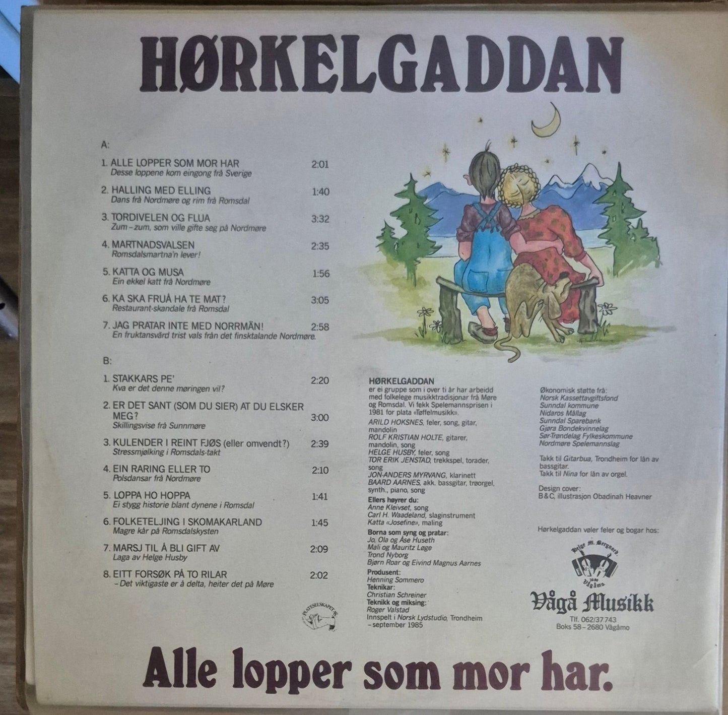 Hørkelgaddan - Alle lopper som mor har - BØR BØRSONS BRUKTHANDEL