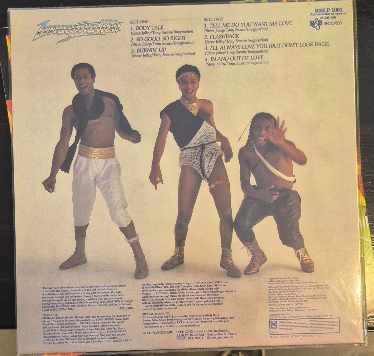 Imagination - Body Talk (Vinyl LP) - BØR BØRSONS BRUKTHANDEL
