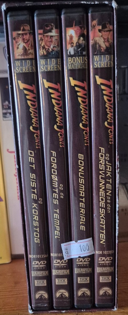 Indiana Jones Collection Box - BØR BØRSONS BRUKTHANDEL