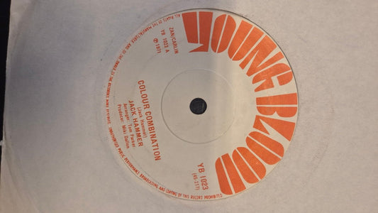 Jack Hammer – Colour Combination / Swim 7" Vinyl - BØR BØRSONS BRUKTHANDEL