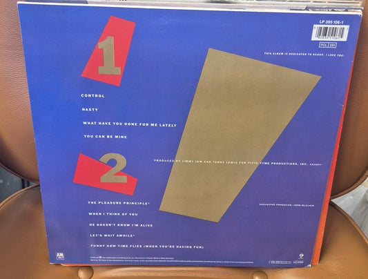 Janet Jackson - Control (Vinyl LP, 1986) - BØR BØRSONS BRUKTHANDEL