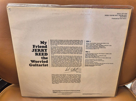 Jerry Reed - When You're Hot, You're Hot (Vinyl LP) - BØR BØRSONS BRUKTHANDEL