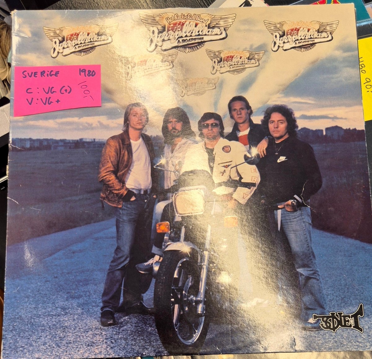 Jerry Williams & Roadwork - Hot Rock’n’Roll Band - BØR BØRSONS BRUKTHANDEL