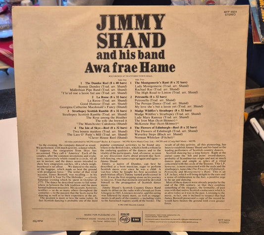 Jimmy Shand - Awa frae Hame - BØR BØRSONS BRUKTHANDEL