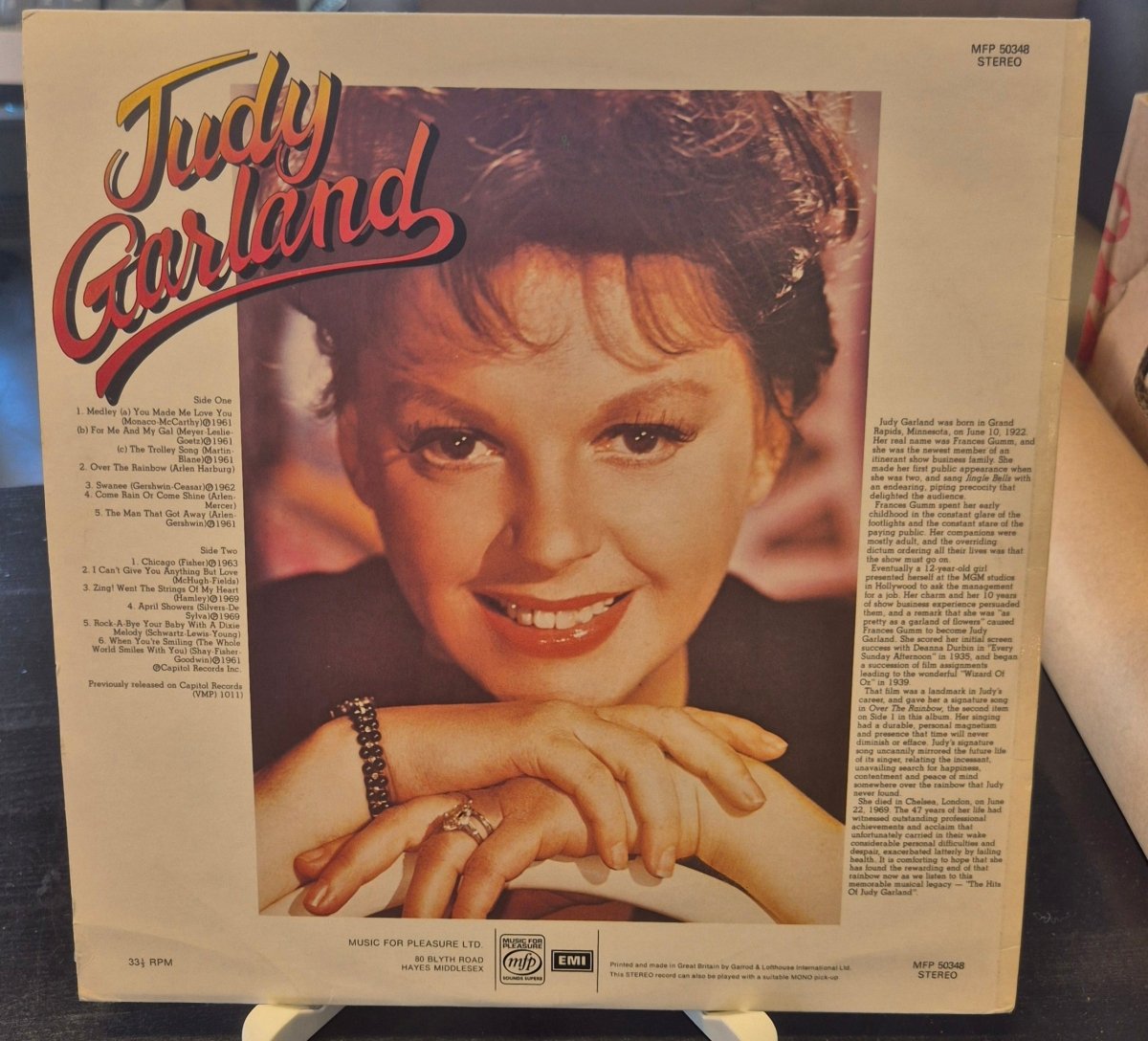 Judy Garland – The Hits of Judy Garland - BØR BØRSONS BRUKTHANDEL