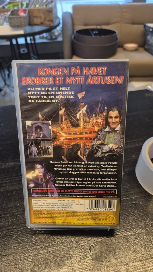 Kaptein Sabeltann og den forheksede øya - BØR BØRSONS BRUKTHANDEL