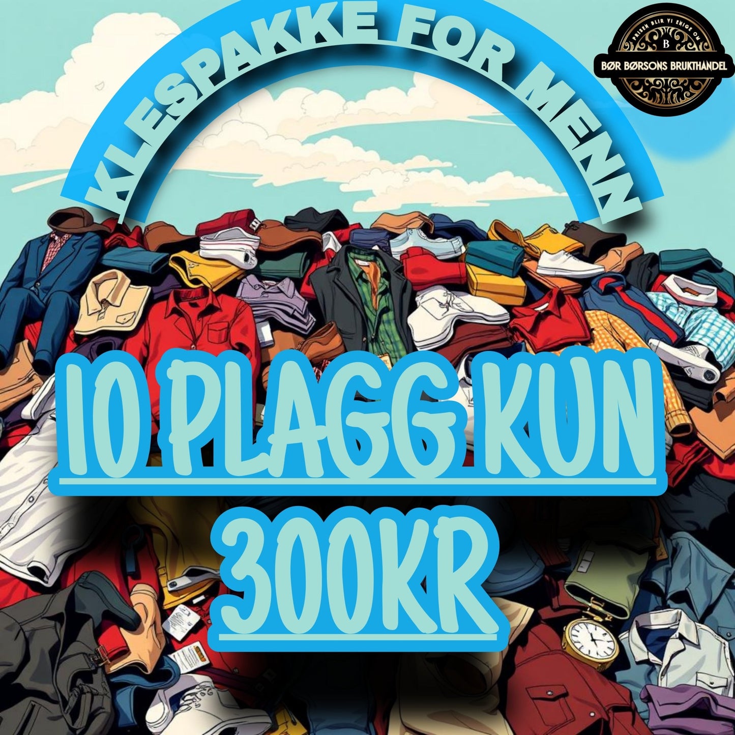 Klespakke Menn - BØR BØRSONS BRUKTHANDEL