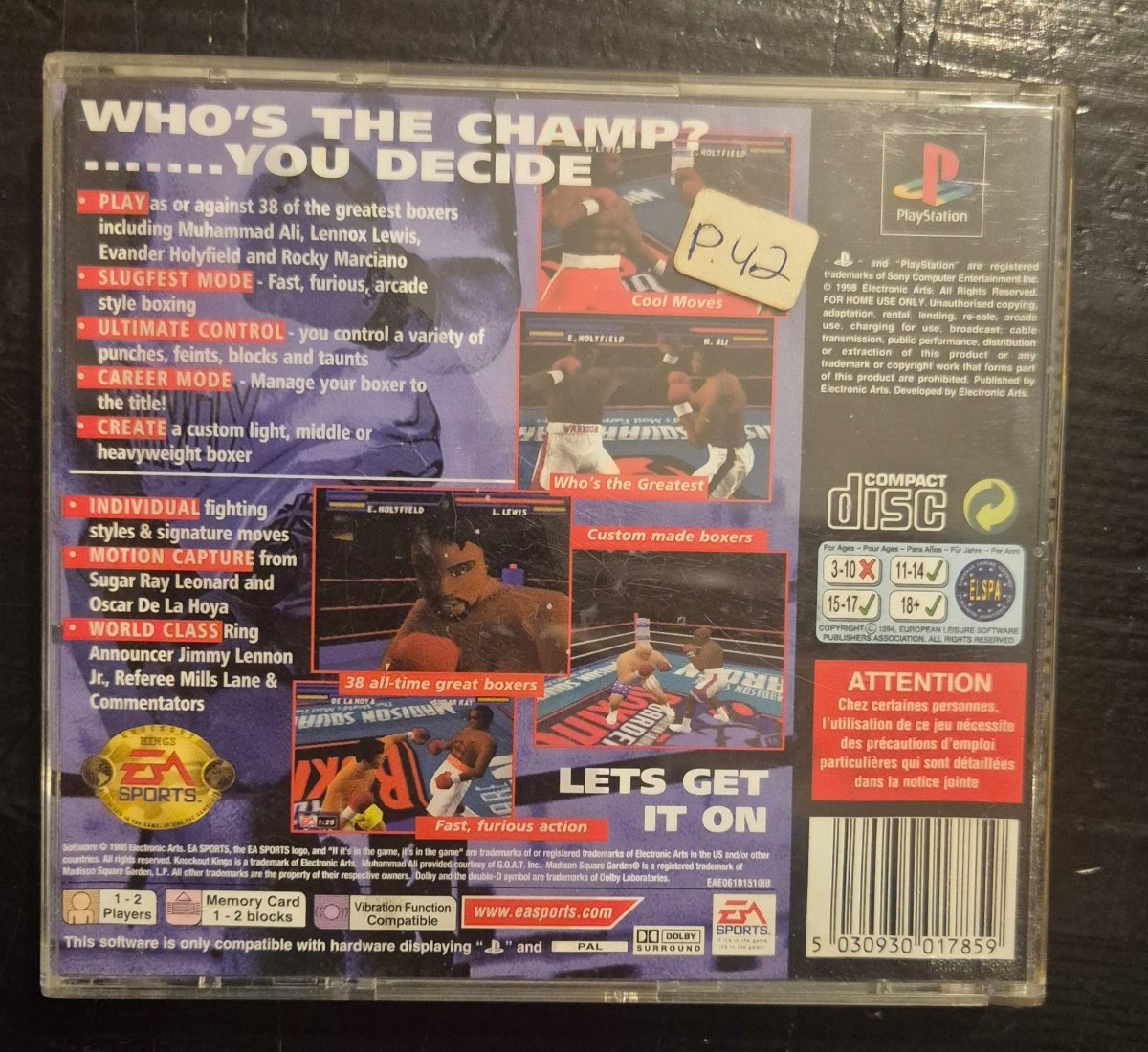 Knockout Kings 99 - BØR BØRSONS BRUKTHANDEL