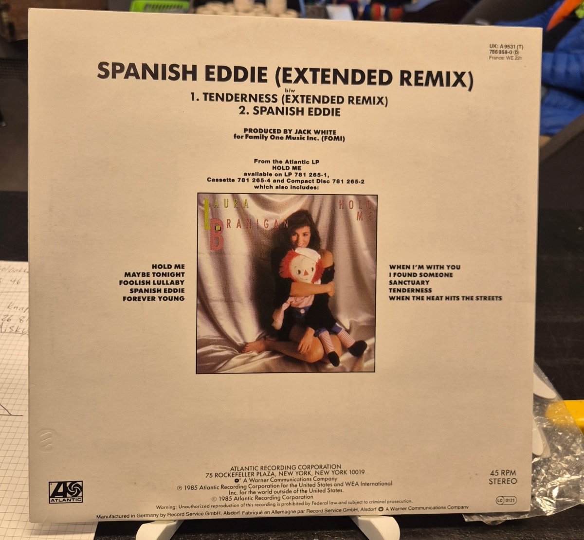 Laura Branigan – Spanish Eddie - BØR BØRSONS BRUKTHANDEL