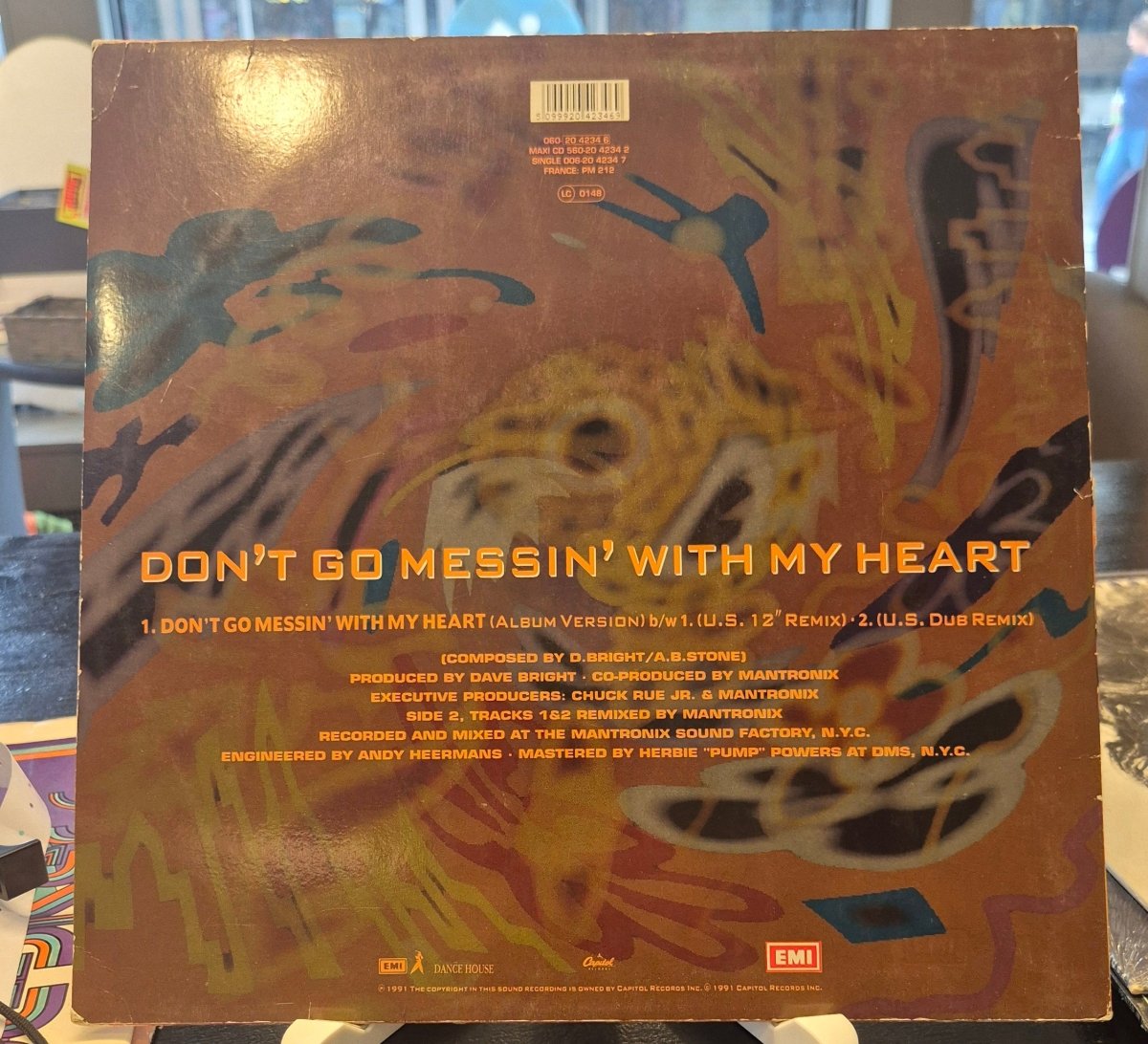 Mantronix – Don’t Go Messin’ With My Heart - BØR BØRSONS BRUKTHANDEL