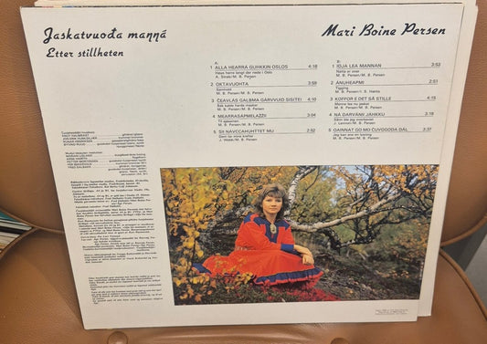 Mari Boine Persen - Jaskatvuođa maŋŋá / Etter stillheten (LP, 1985) - BØR BØRSONS BRUKTHANDEL