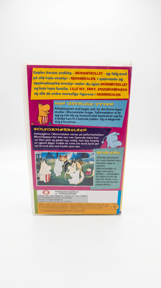 Mummitrollet og den usynlige tyven (VHS) - BØR BØRSONS BRUKTHANDEL