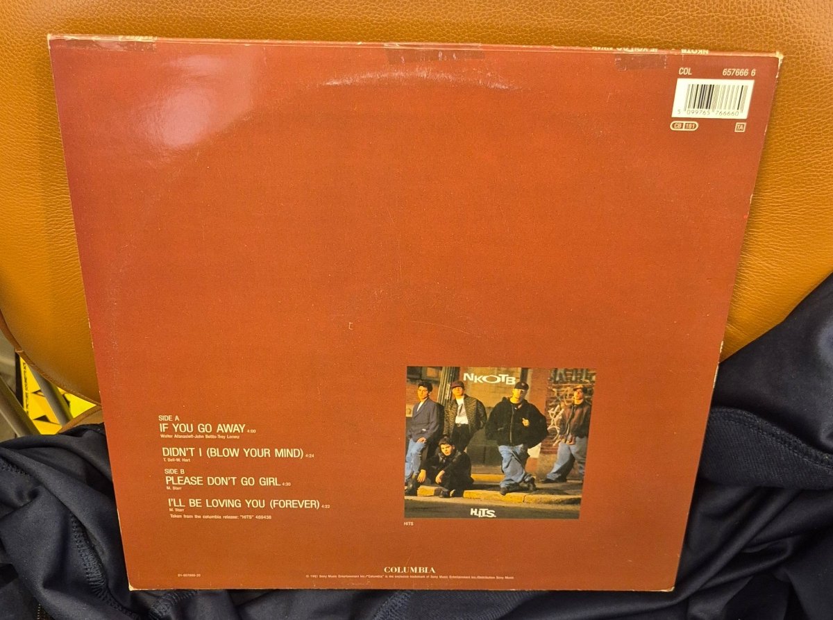 NKOTB - If You Go Away (Maxi Single 45 RPM) - BØR BØRSONS BRUKTHANDEL