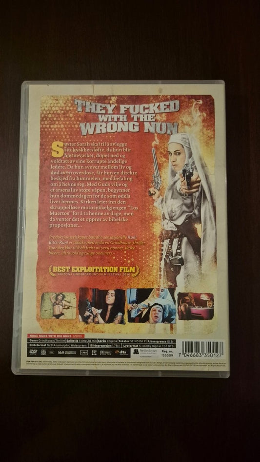 Nude Nuns with Big Guns (DVD) (NY) - BØR BØRSONS BRUKTHANDEL