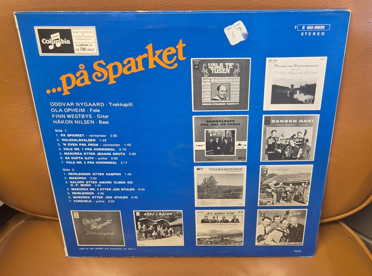 Oddvar Nygaards Kvartett – ...på Sparket (1972) - BØR BØRSONS BRUKTHANDEL