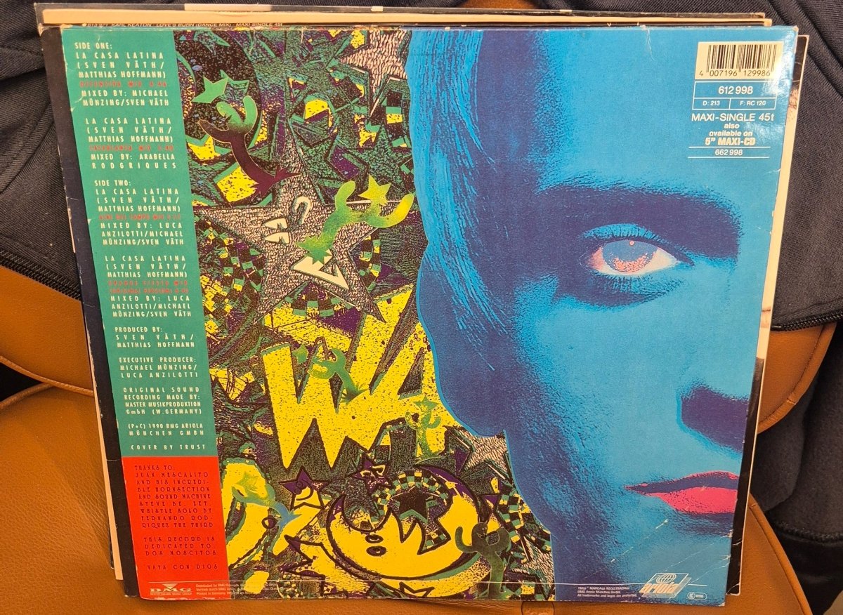 Off - La Casa Latina ('90 Remix) (12" Maxi-Single) - BØR BØRSONS BRUKTHANDEL