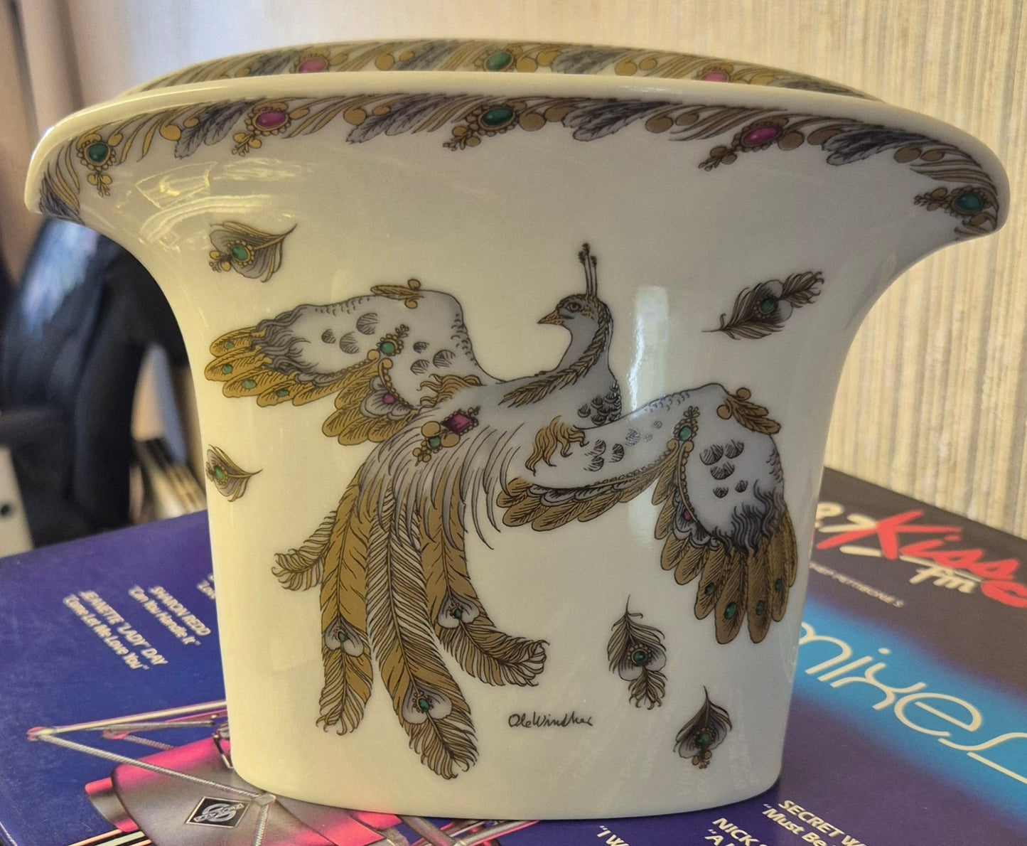 Original Hutschenreuther Ole Winther porselensvase - BØR BØRSONS BRUKTHANDEL