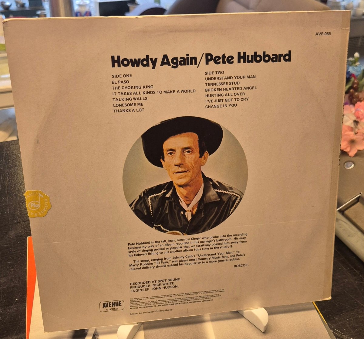 Pete Hubbard – Howdy Again - BØR BØRSONS BRUKTHANDEL