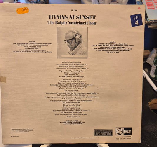 Ralph Carmichael - Hymns At Sunset - BØR BØRSONS BRUKTHANDEL