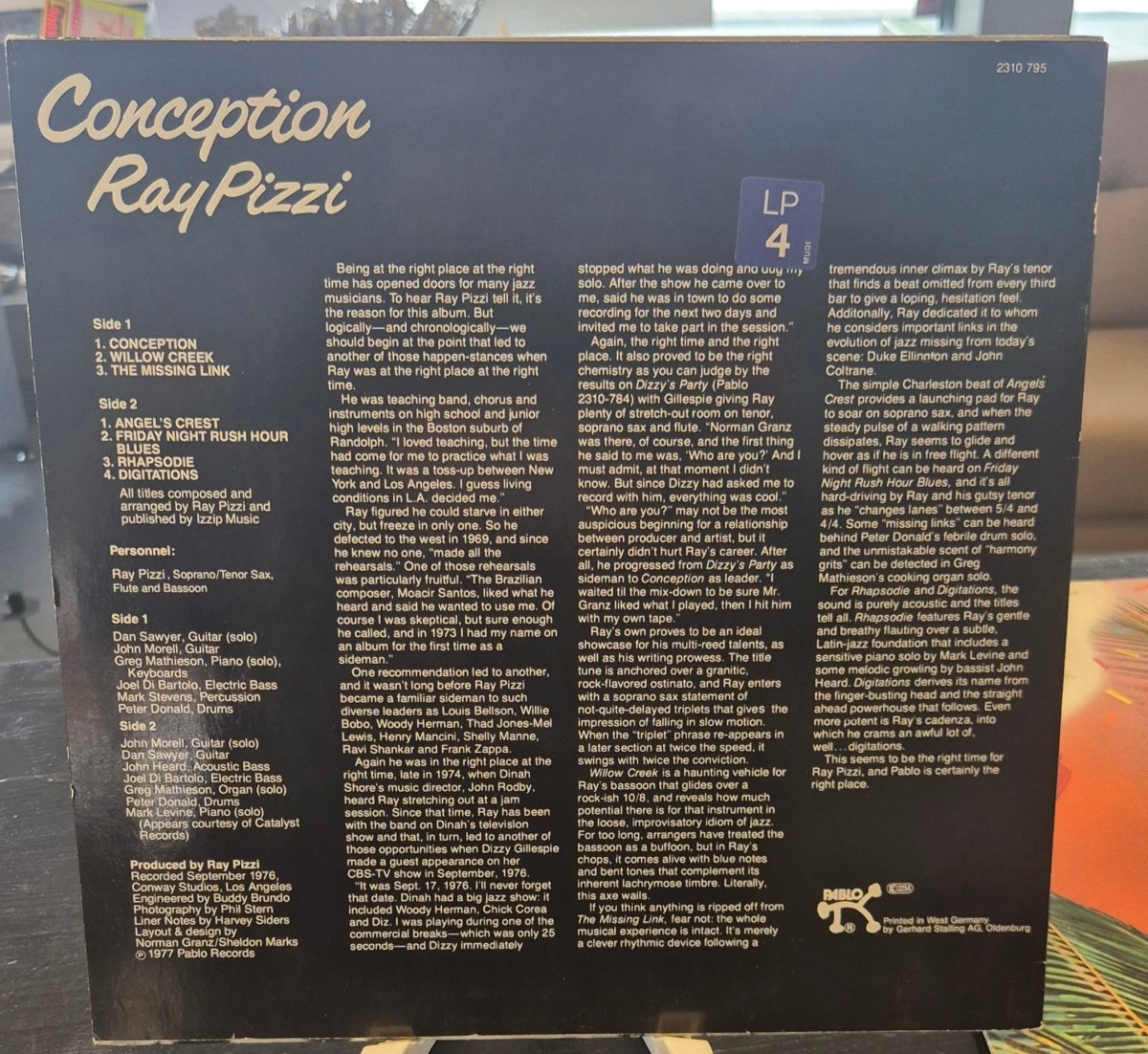 Ray Pizzi – Conception - BØR BØRSONS BRUKTHANDEL