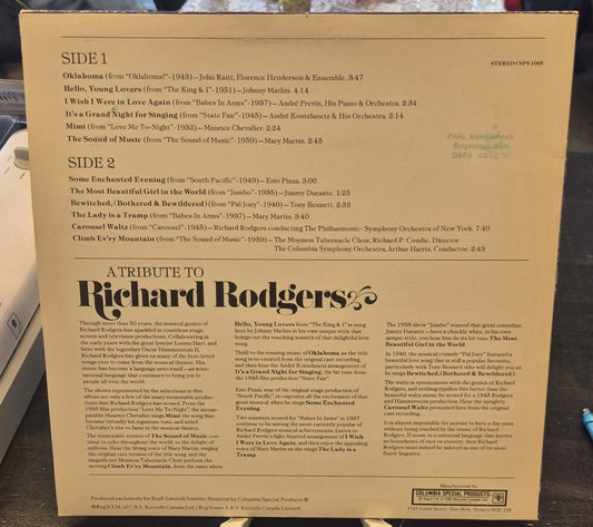 Richard Rodgers - The Sound of His Music - BØR BØRSONS BRUKTHANDEL